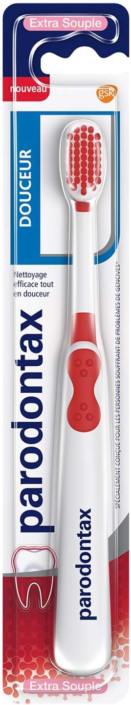 Aquafresh - Periodontax Extra Soft Toothbrush, Helps Stop and Prevent Bleeding Gencies, Random Model