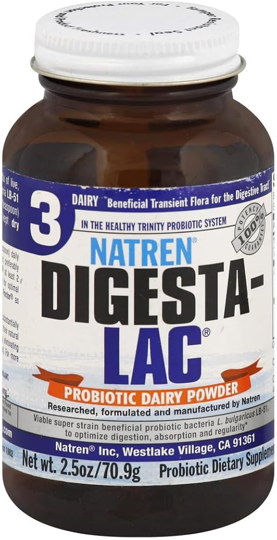 Natren Digesta-Lac, 2.5-Ounce