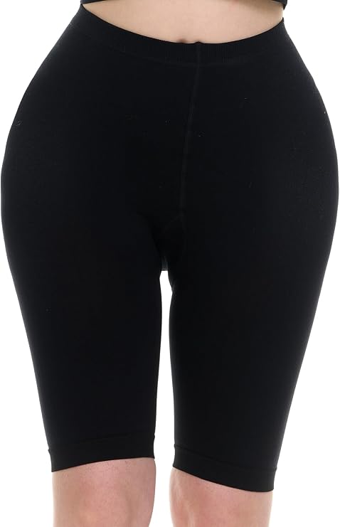 Mojo Women Compression Shorts 20-30mmHg Graduated Support | Supports lymphedema, lipedema, edema, varicose veins, circulation, swelling, post surgery recovery, athletic support, M819