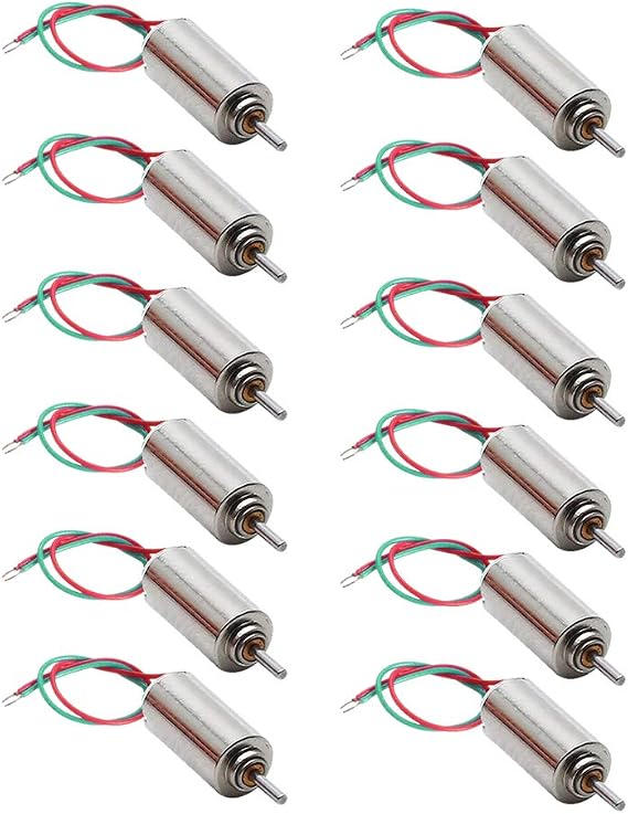12PCS Micro Coreless Vibration Motor 4x8mm