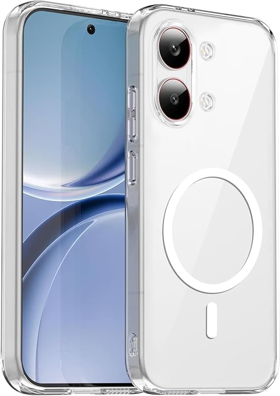 Microsonic Xiaomi Poco X8 Pro Max için Kılıf MagSafe Clear Sararmaz Şeffaf [Poco X8 Pro Max ile Uyumlu Kılıf - Şeffaf]