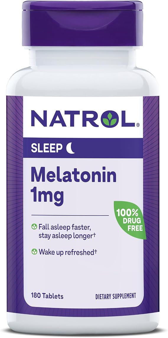Natrol Melatonin 1mg, 180 Tablets