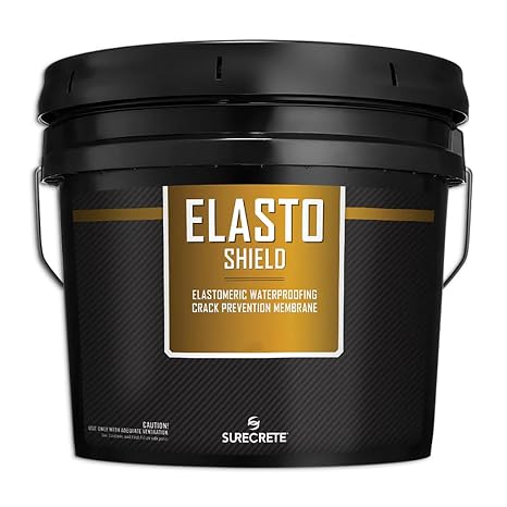 SureCrete ElastoShield Elastomeric Membrane | 3.5 Gallon