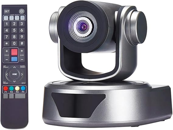 HD Live Conference Camera,3X Optical Zoom,1080P Resolution,Large Wide-Angle,Multiple Presets,Compatible with Major System Software for Skype,YouTube,Live Streaming,Church Services,Events