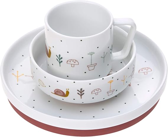 Round Beautiful Ceramic Christmas (red)