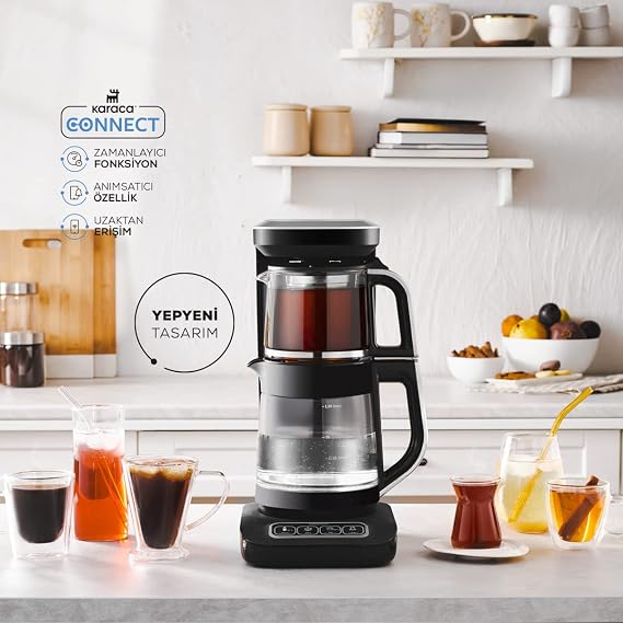Karaca Çaysever Robotea Pro Connect 4 In 1 Çay Makİnesİ Silver