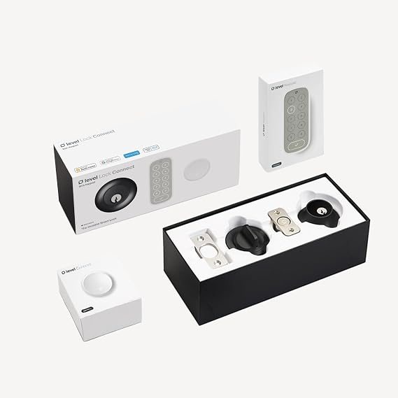 Lock (WiFi) + Keypad Previous Model (Matte Black)