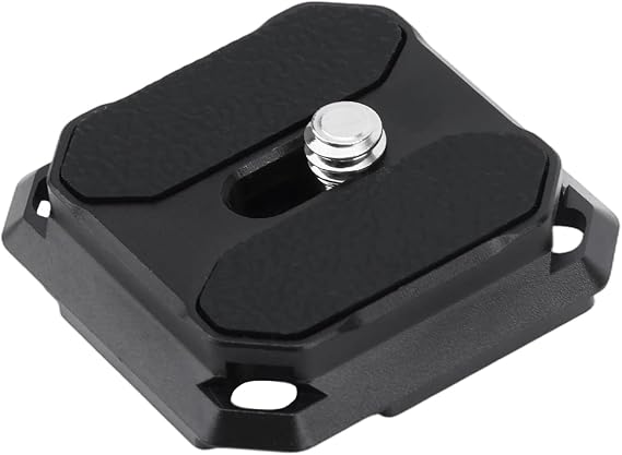Penitue 38 Quick Release Plate for Arca Swiss, Camera Quick Release Plate with 1/4" Mounting Screws for Mounting Mount The Camera on a Tripod Monopod Stabilizer Slider or Grip