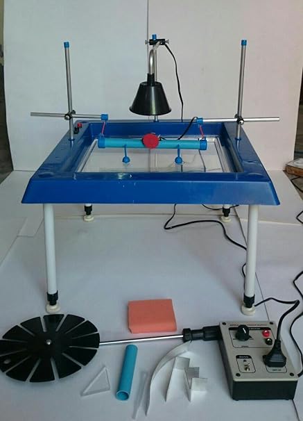 Advanced Ripple Tank Lab Physics with All Accessories and Instruction Manual