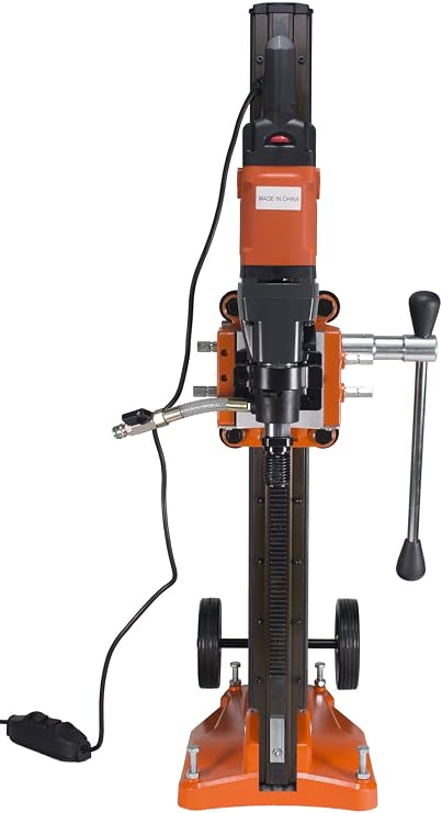 Handheld 5in. Diamond Core Drill Rig with 580F Adjustable Vacuum Stand