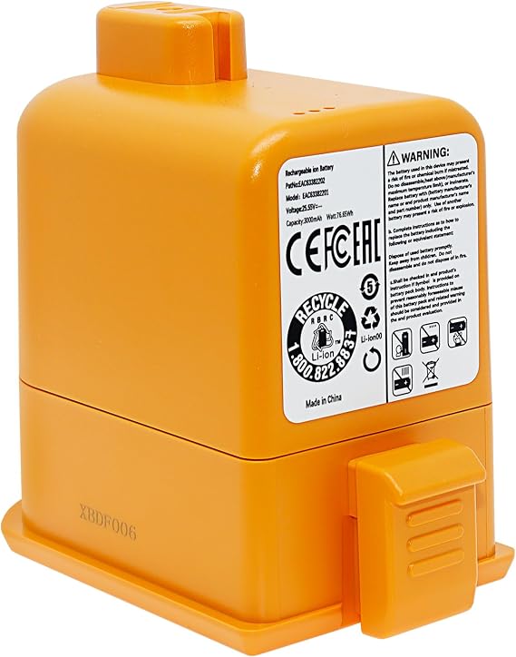 Replacement Battery for LG Cord Zero A9 Series Vacuum Cleaner | Compatibility with LG Cord ZeroA9,A927KGMS,A927KVMS,A908VMR,A9S,A9M,A9 MAX,A9 Plus,A9K-CORE,A9K MAX,A9T-Ultra,A9K-PRO,A9MULTI
