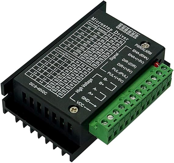 TB6600 4A DC 9-42V Stepper Motor Driver CNC Controller 32 Segments 2/4 Phase Hybrid Stepper Motor Driver Board