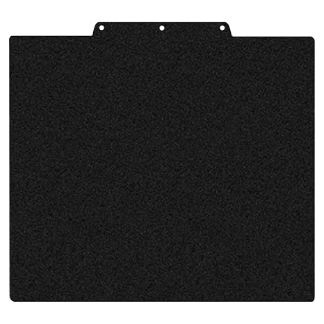 AD5X/AD5M/AD5M Pro コールドビルドプレート用 加熱なし 接着剤なし 両面PEI テクスチャードクールプリント ベッドシーツ 235x235mm 3Dプリンター フレキシブルで取り外し可能なスプリングスチール加熱プラットフォームマット