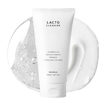 Lacto Cleanser 150ml / 5.07 fl oz Hydrating Gel Cleanser for Sensitive Skin, Low pH Face Wash, Korean Skincare with Probiotics