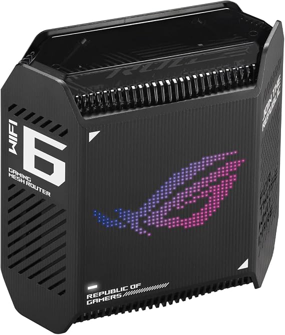 ASUS ROG Rapture GT6 AX10000 Tri-Band Gaming Mesh WiFi System Pack of 1