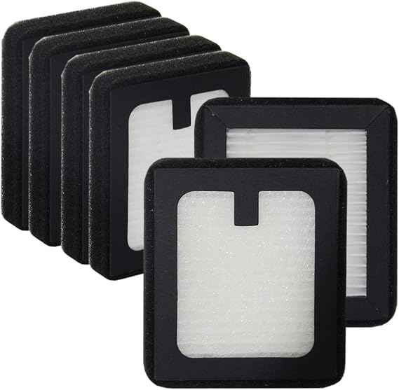 PUREBURG Replacement Filter Compatible with Baby Brezza Bottle Dryer Advanced, 6-Pack HEPA for Air Clean Dust