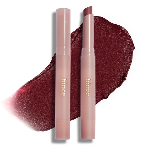 HINCE Slim Stick Melting Matte - Glides On Smooth, Sheer Color, Soft Finish, No Clump & Flake, Vivid Layered Color, Hydrating Comfort, Lightweight Cashmere Finish (UNREFINED)
