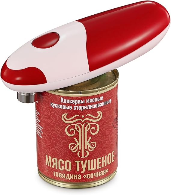 Electric Can Opener, Reemix Battery Operated Can Opener