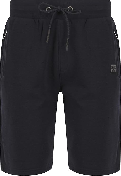 Tokyo Laundry Men's Brushback Fleece Jogger Sweat Shorts with Zip Pockets