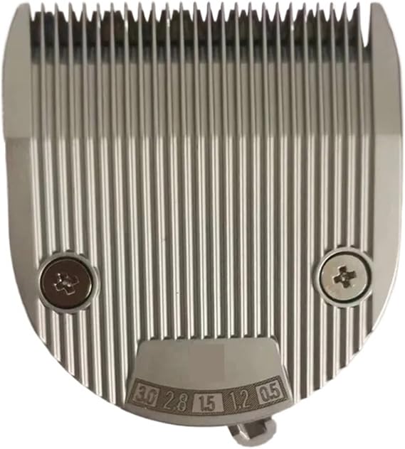 Replacement Blade，Compatible for Madeshow，982f 986f Professional 5 in 1 Adjustable Clipper Fade Blade Hair Clipper Accessiories(982F White 1pcs)