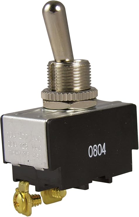 Gardner Bender GSW-10 Toggle Switch, SPST, ON-OFF