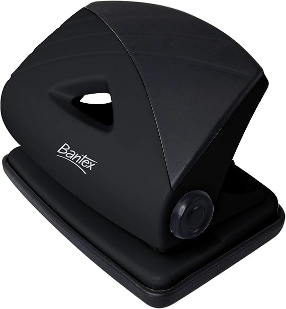 Bantex 2 Hole Punch Fruits 18 Sheets - Black
