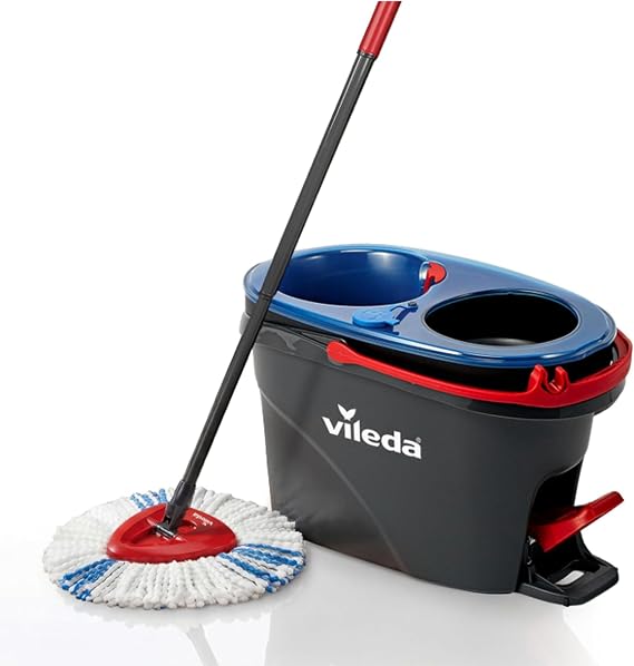 Vileda H2PrO Spin Mop & Bucket Set - Separates Clean & Dirty Water