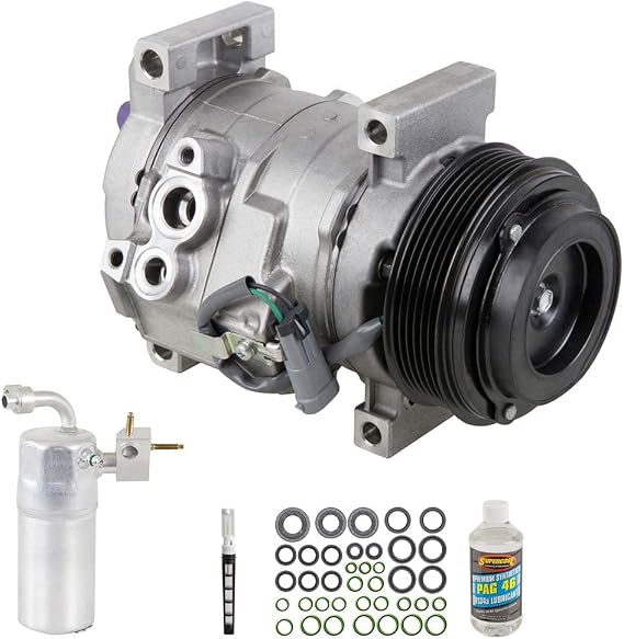 For Chevrolet Silverado 2500 HD & 3500 OEM AC Compressor w/A/C Repair Kit - BuyAutoParts 60-84099RN New