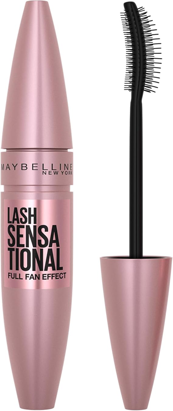 Maybelline New York Lash Sensational Yelpaze Etkili Intense Black Maskara - Ekstra Siyah 1 Paket (1 x 9.5 ml)