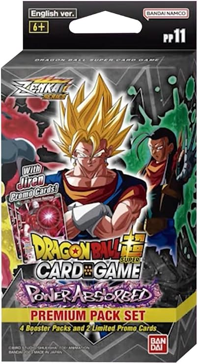 BANDAI NAMCO Entertainment Dragon Ball Super TCG: ZENKAI Series 03 Power Absorbed Premium Pack Set [PP11]