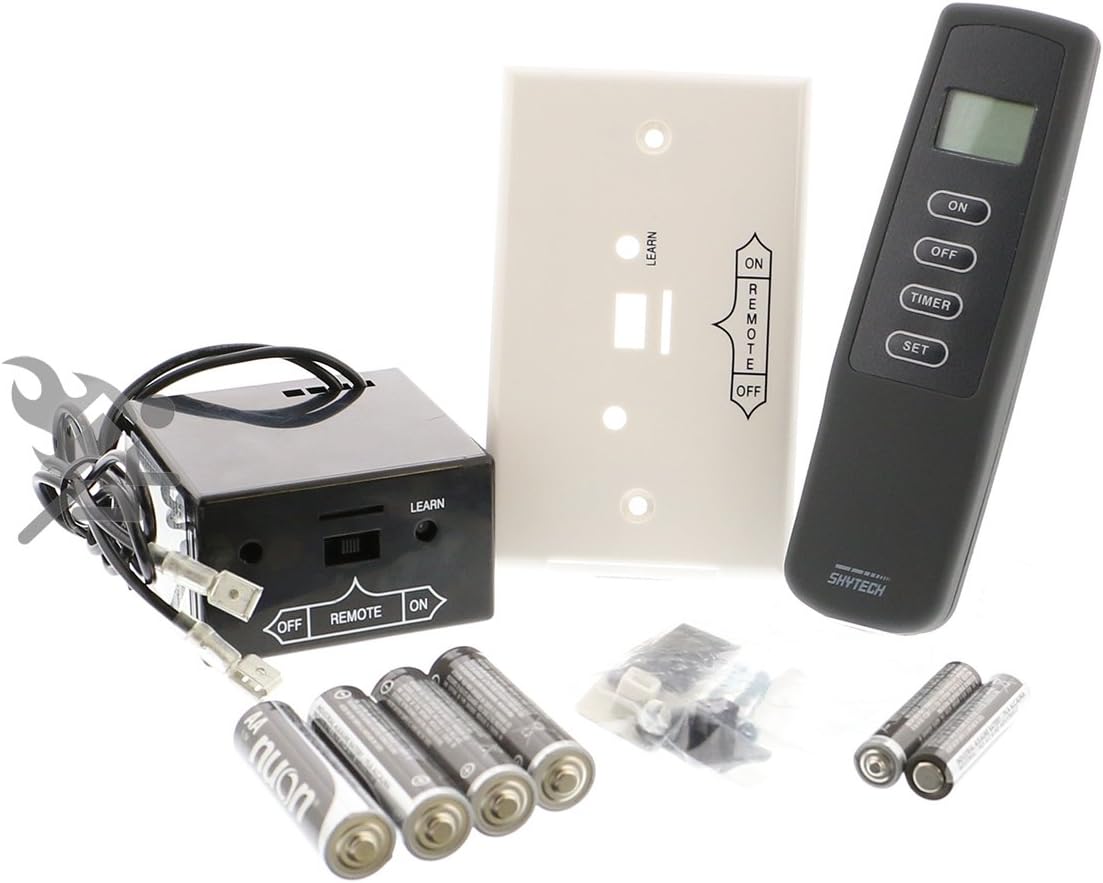 SkyTech Fireplace Remote Control 1001TLCD-A