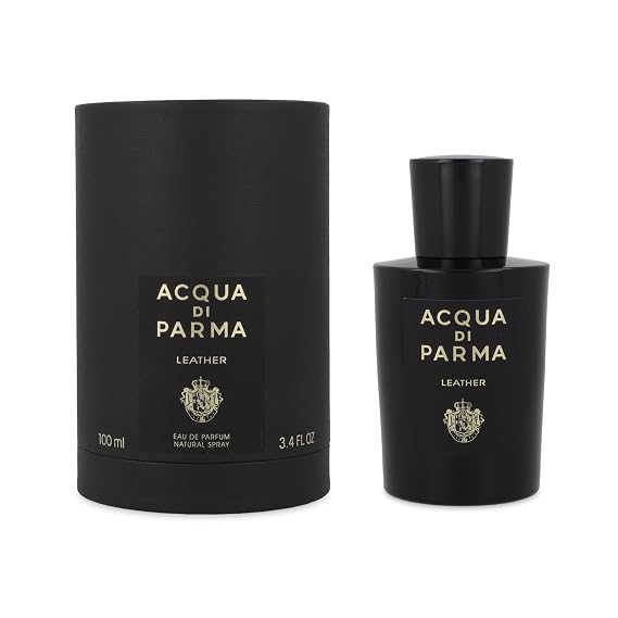Acqua Di Parma Leather for Unisex Eau de Parfum Spray, 3.4 Ounce, multi-color, Woody aromatic