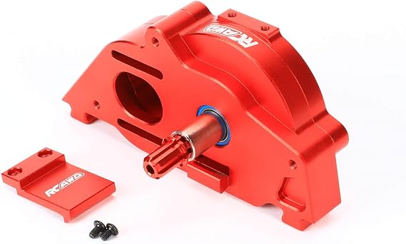 RCAWD Alloy 57t Spur Gear Transmission Gearbox for Arrma 1/10 Senton Granite Big Rock Vorteks 3s blx & 550 mega Kraton Outcast 4S BLX Series Upgrades Parts