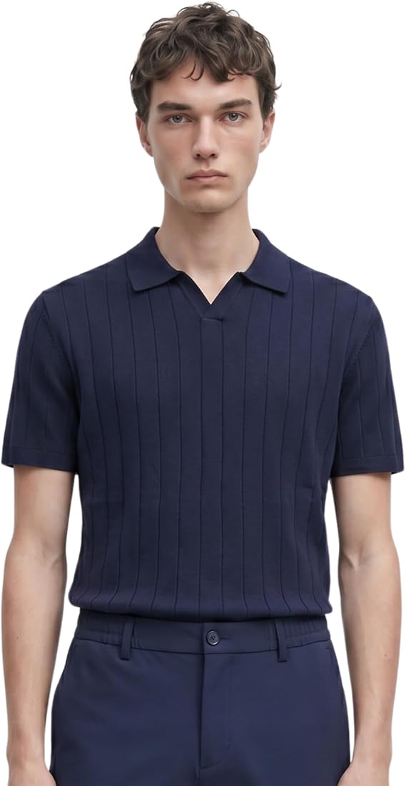 Anthony Jackson Premium Erkek Triko Polo Tişört Ravello