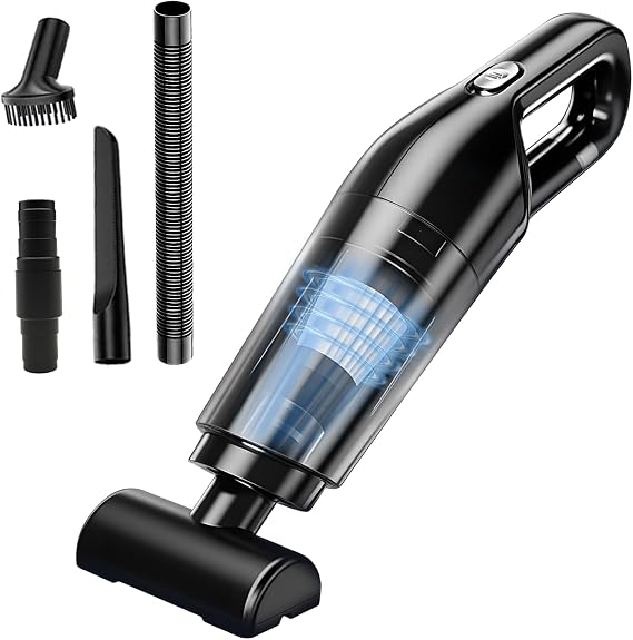 Powerful Mini Hand Vacuum Cleaner - Portable Handheld Vacuum Cleaner