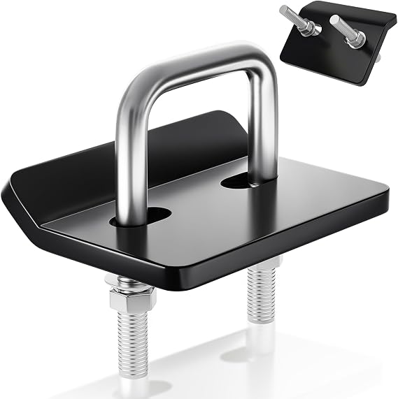 Hitch Tightener for 1.25" and 2" - Anti Rattle Stabilizer Easy Installation, Reduce Movement on Hitch Mount Tray Cargo Carrier Bike Rack Trailer Ball(1 Pack, Stainless Steel)