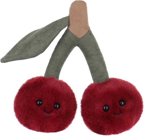 Apricot Lamb Delicious Cherry Fruit Plushies Stuffed Animals Plush Toys 8"