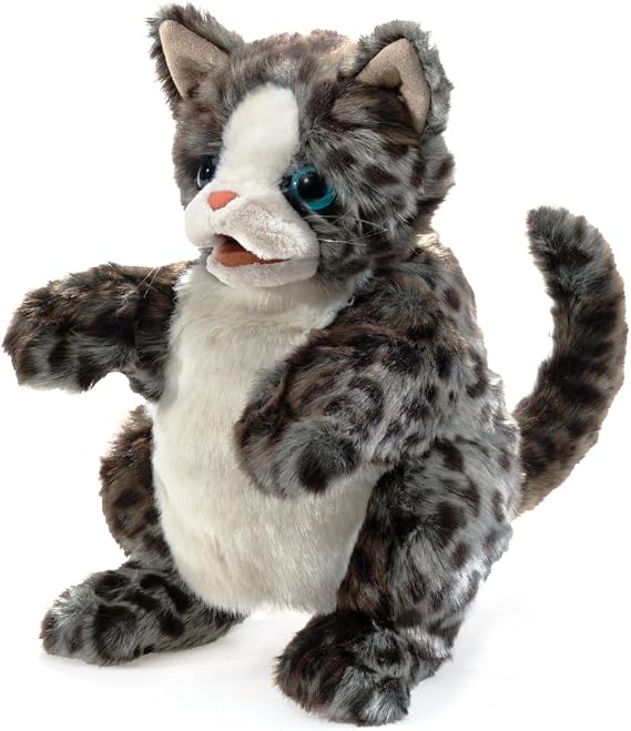 Folkmanis Wildcat Kitten Hand Puppet