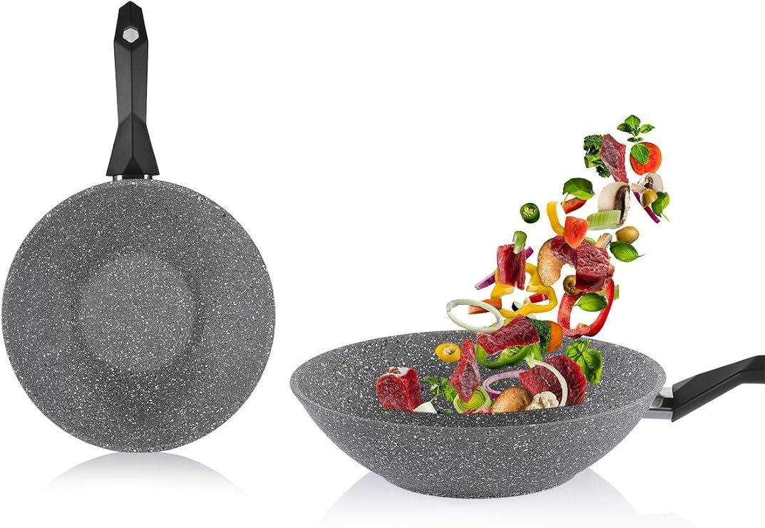Schafer Cory Y.Y.Wok Tava - 28Cm -Gri