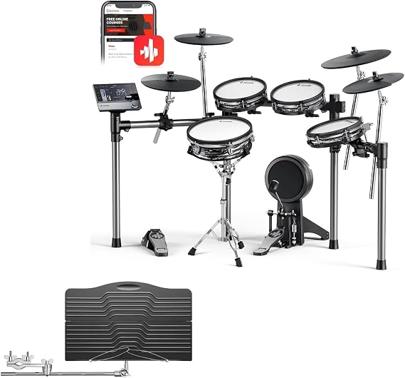 Donner Beat Max Electronic Drum Set+Donner Sheet Music Holder