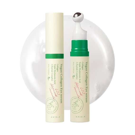 AXIS-Y Vegan Collagen Eye Serum with 2% Niacinamide, Peptides, 0.33 fl. oz.