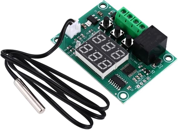 Digital Thermostat Controller Double Screen Temperature Module DC12V