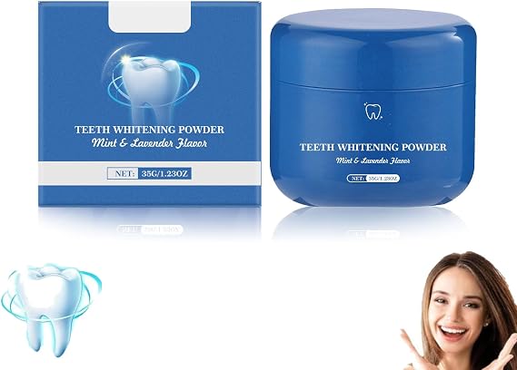 Teeth Whitening Powder, Freshen Breath Gentle Oral Care Cleansing, Enhanced Whitening Effect 35g (1)