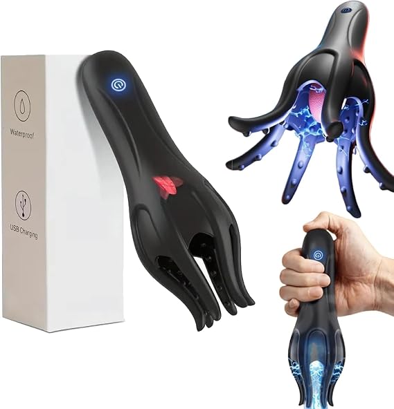 Luckyrao Wave Therapy PRO.Massager Elite. Waterproof, Deep-Tissue Relief, USB-C Fast Charging