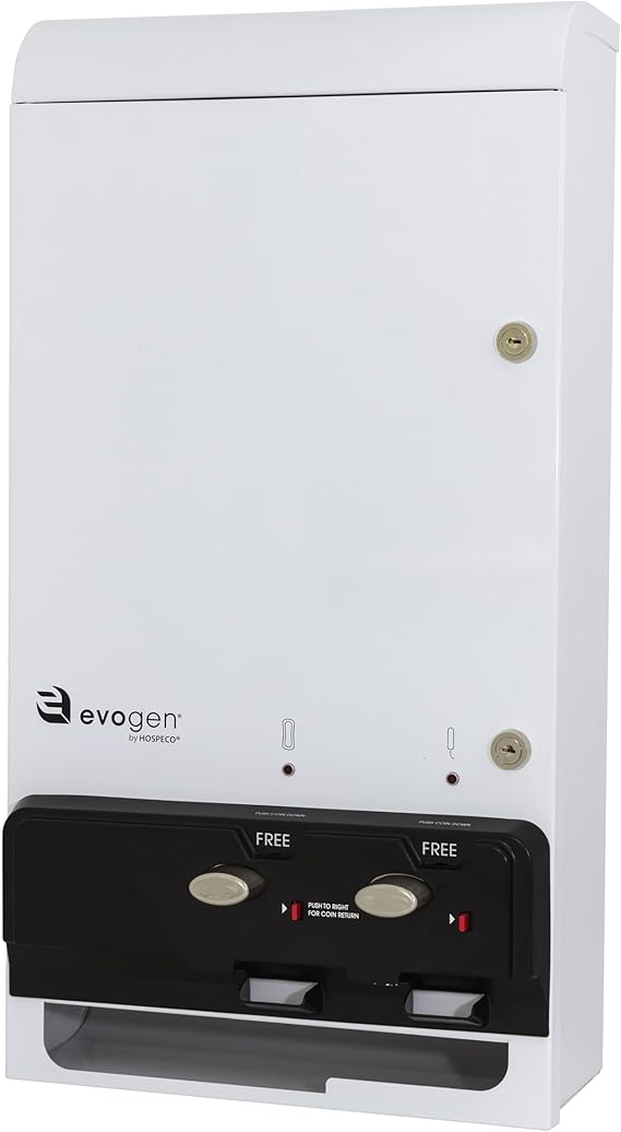 Evogen - EV1-FREE EVOGEN SAN NAP/Tampon Dual Dispenser,White