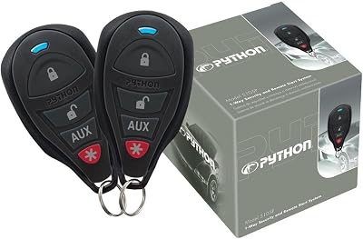 Python 5105P 5105P 1-Way Security & Remote-Start System with .25-Mile Range