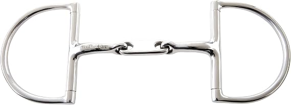 Korsteel JP Stainless Steel Dr Bristol Hunter Dee Ring Snaffle Bit