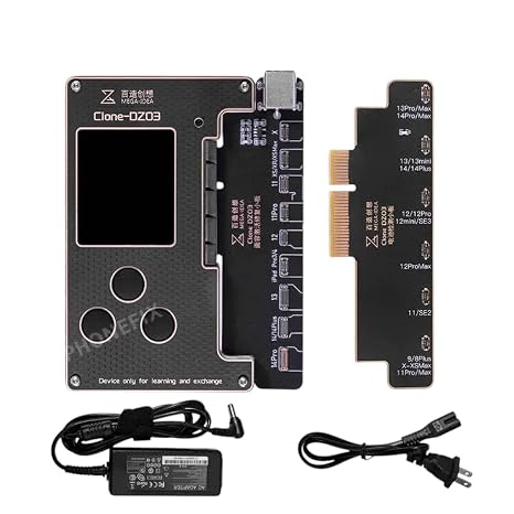 DZ03 Standard Set|61Pcs|Qianli Dot Matrix True Tone Repair Bettery Programmer for X-14 Face Id Tag-on Flex Cable Fpc New 2025 High
