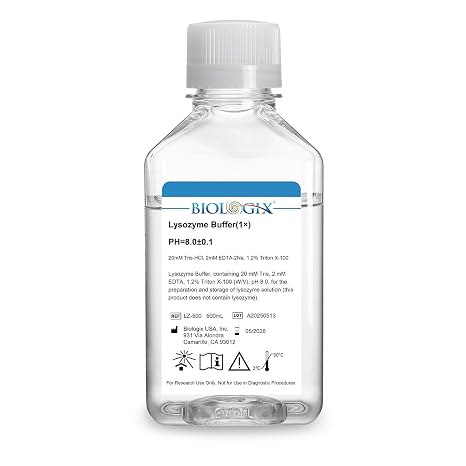 Lab Lysozyme Buffer 1, pH 8.0, 1Concentrate, 500ml/Bottle