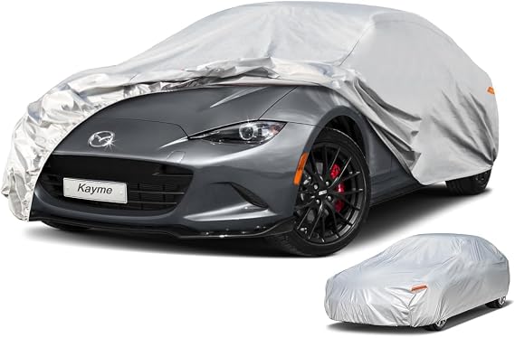 Kayme Small Car Cover See Vehicle Size Chart for Accurate Fit, Size C1